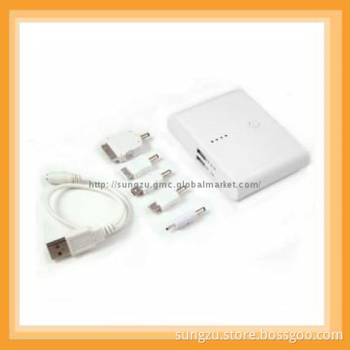 Dual 5V usb output mobile power bank